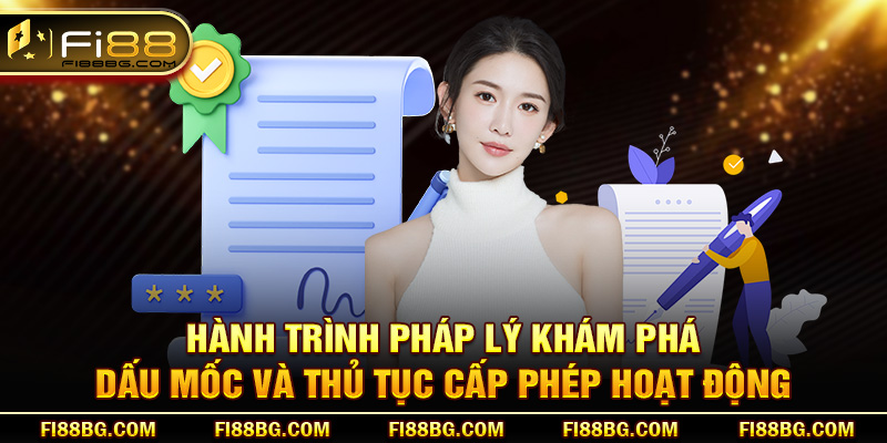 Hành trình pháp lý khám phá dấu mốc và thủ tục cấp phép hoạt động