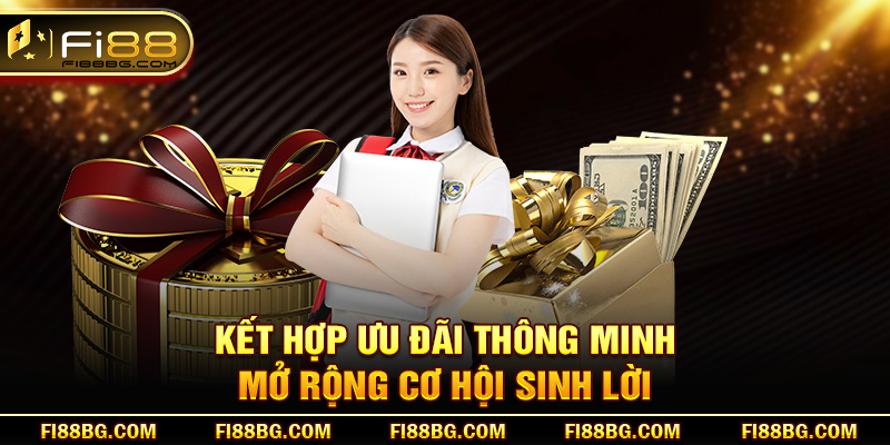 Kết hợp ưu đãi thông minh mở rộng cơ hội sinh lời