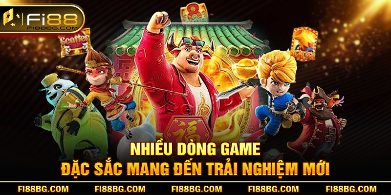 Nhiều dòng game đặc sắc mang đến trải nghiệm mới