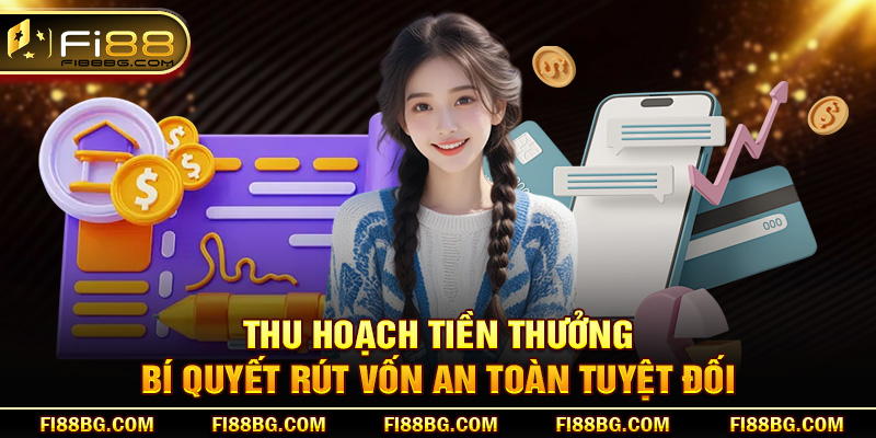 Thu hoạch tiền thưởng bí quyết rút vốn an toàn tuyệt đối